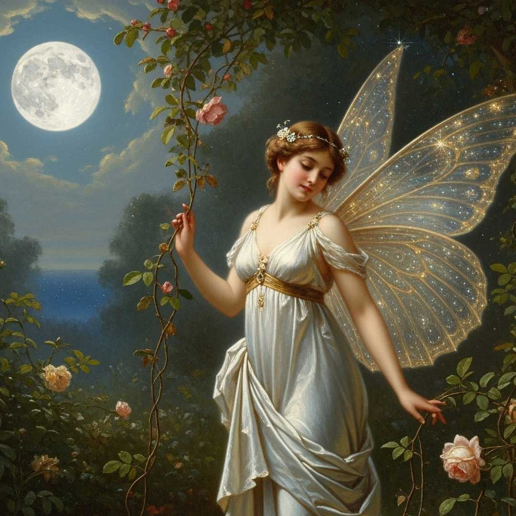 Moon Goddess Decoupage Paper - MINT by Michelle