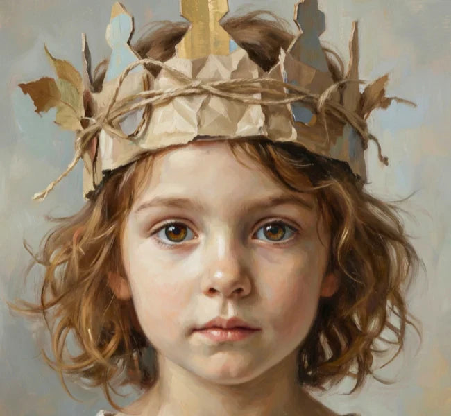 Paper Crown Decoupage Paper - MINT by Michelle