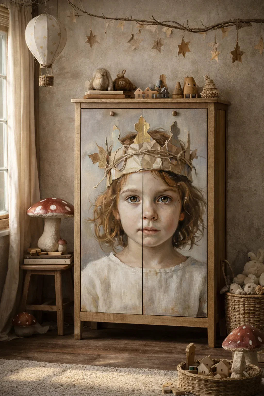 Paper Crown Decoupage Paper - MINT by Michelle