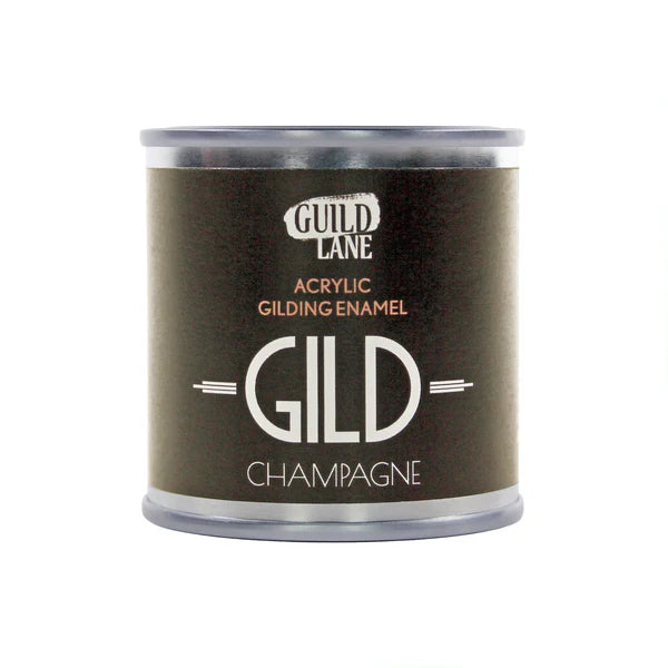 Champagne Acrylic Gilding Enamel Paint | GILD Guild Lane UK