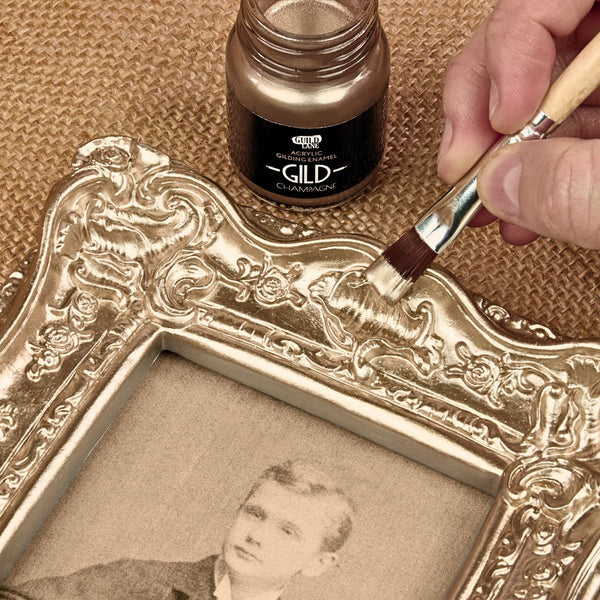 Champagne Acrylic Gilding Enamel Paint | GILD Guild Lane UK