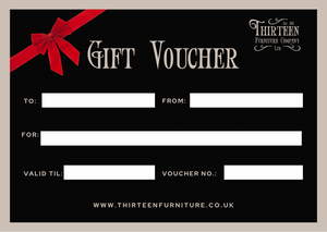 Gift Voucher - Thirteen Furniture Company Ltd