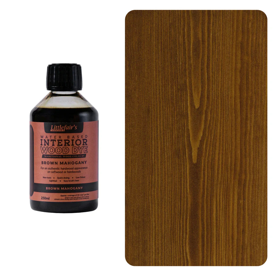 Brown Mahogany - Littlefairs Interior Wood Stain
