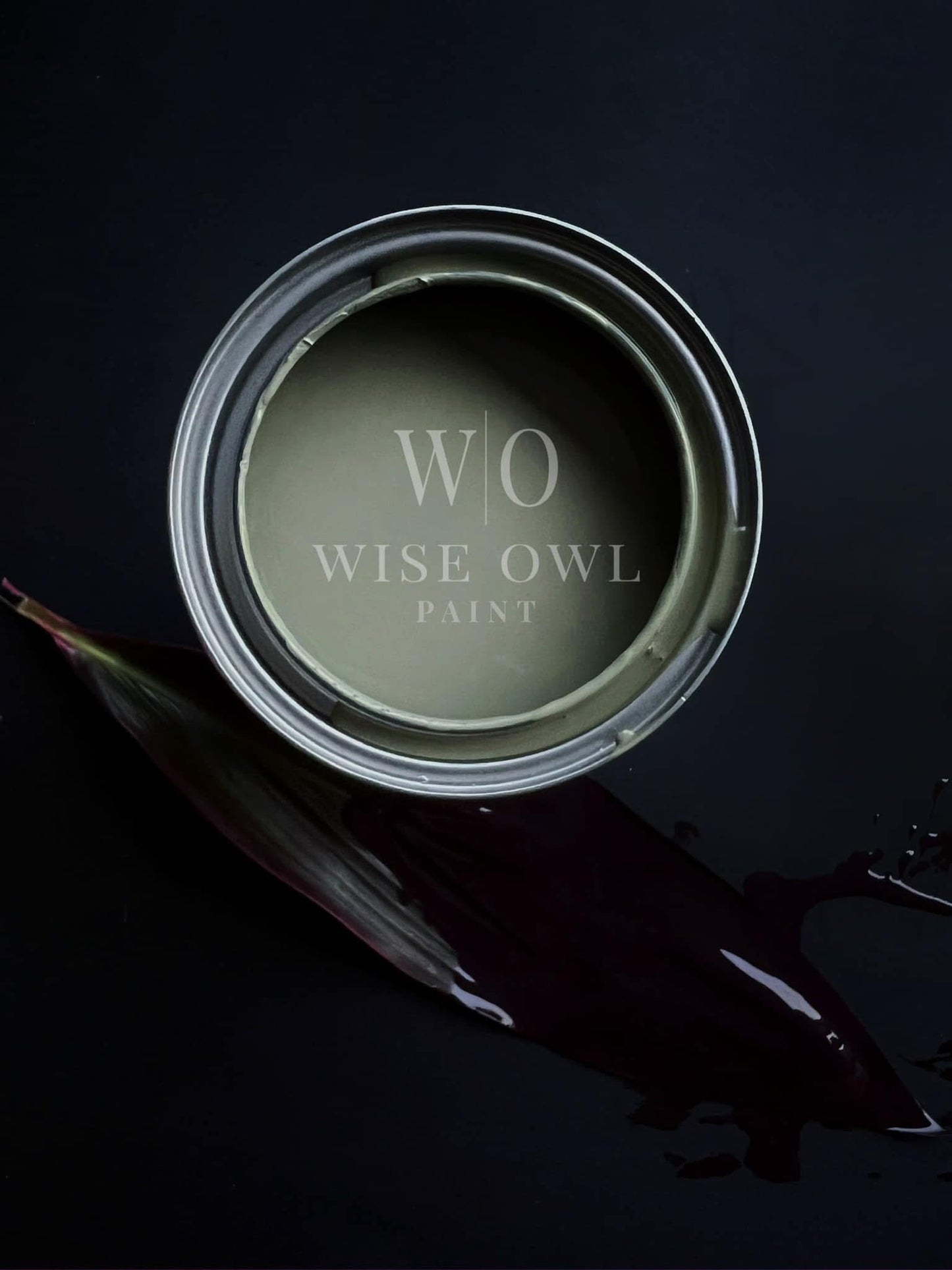 Wise Owl One Hour Enamel Paint - OVERLAND GREEN | Moss Green Kitchen Cabinet and Furniture Paint