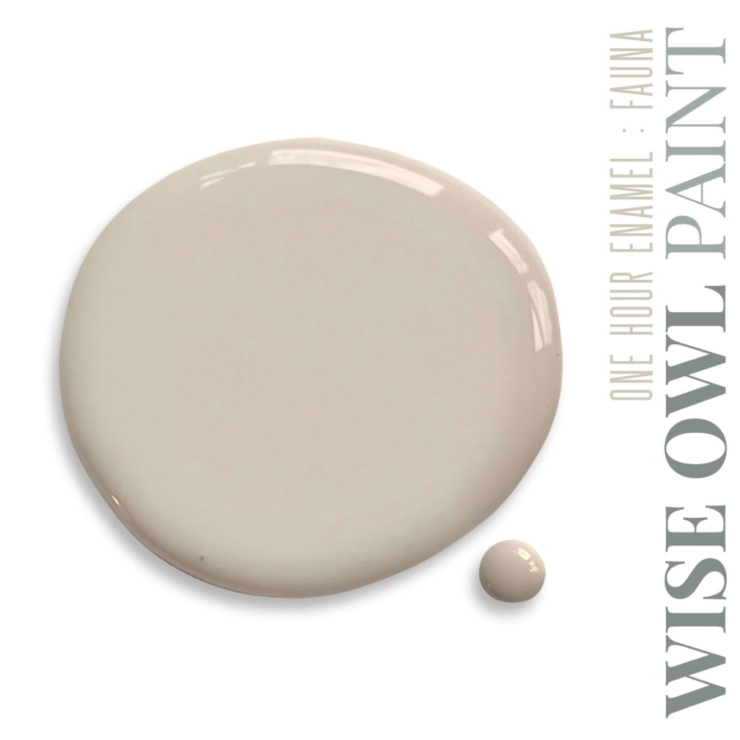 Wise Owl One Hour Enamel Paint - FAUNA | Mushroom Kitchen Cabinet and Furniture Paint