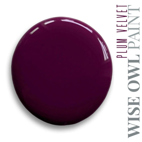Wise Owl One Hour Enamel Paint - PLUM VELVET | Kitchen Cabinet & Furniture Paint