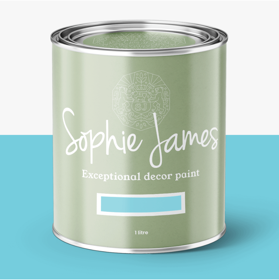 Arctic Ice - Sophie James Decor Paint | Ice Blue Furniture & Wall Paint