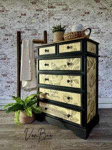 Botanical Illustration I Decoupage Paper - MINT by Michelle Pairs Collection