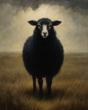 Load image into Gallery viewer, Black Sheep Decoupage Paper - MINT by Michelle Pairs Collection