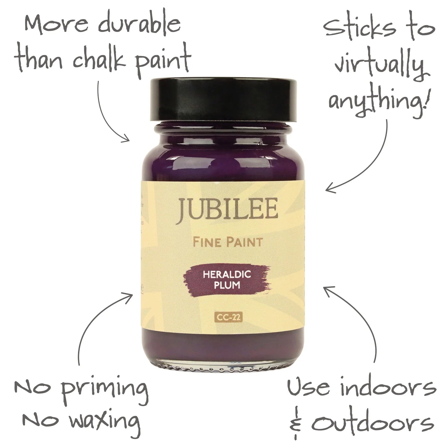 Heraldic Plum - Jubilee Paint | Furniture & Craft Paint