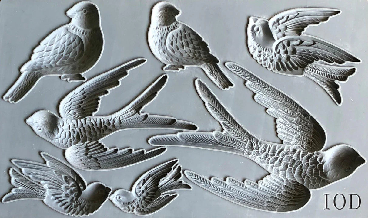 Birdsong Mould by IOD - Iron Orchid Designs