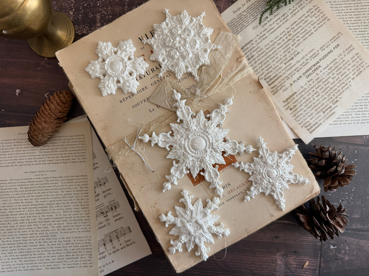Snowflakes Mould | Iron Orchid Designs *LIMITED RELEASE*