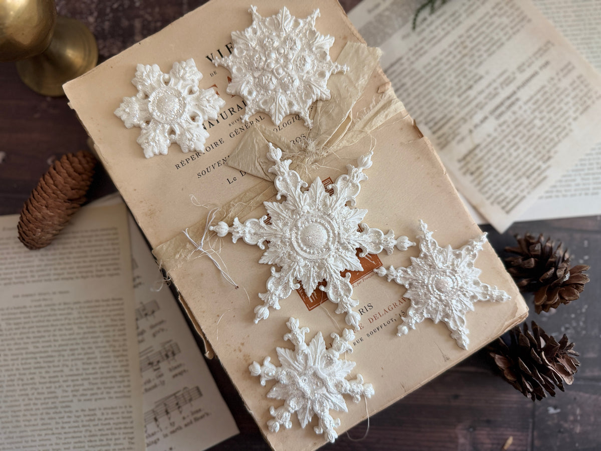 Snowflakes Mould | Iron Orchid Designs *LIMITED RELEASE*