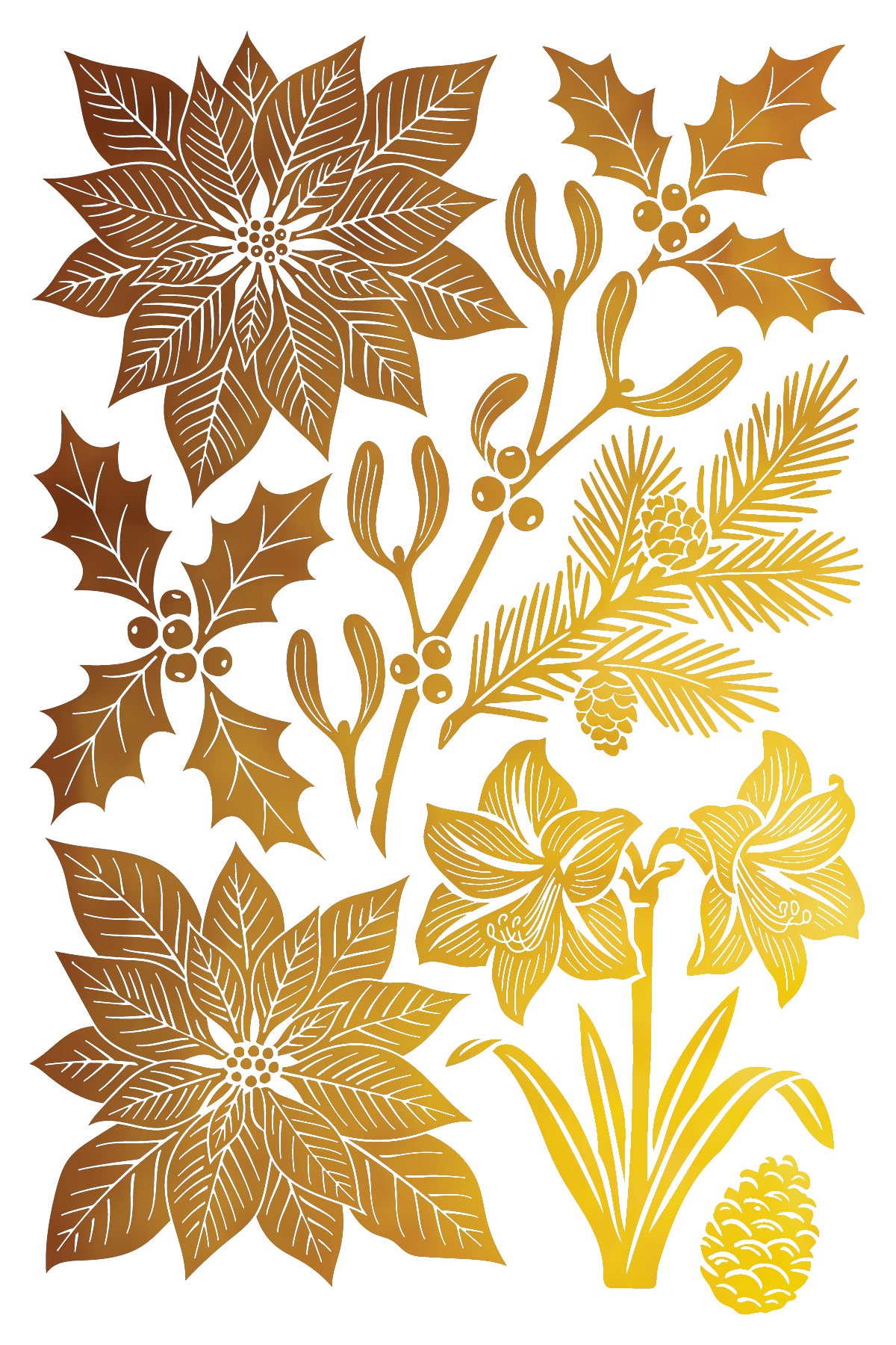 Angels Sing IOD Gilded Foil Transfer - Iron Orchid Designs
