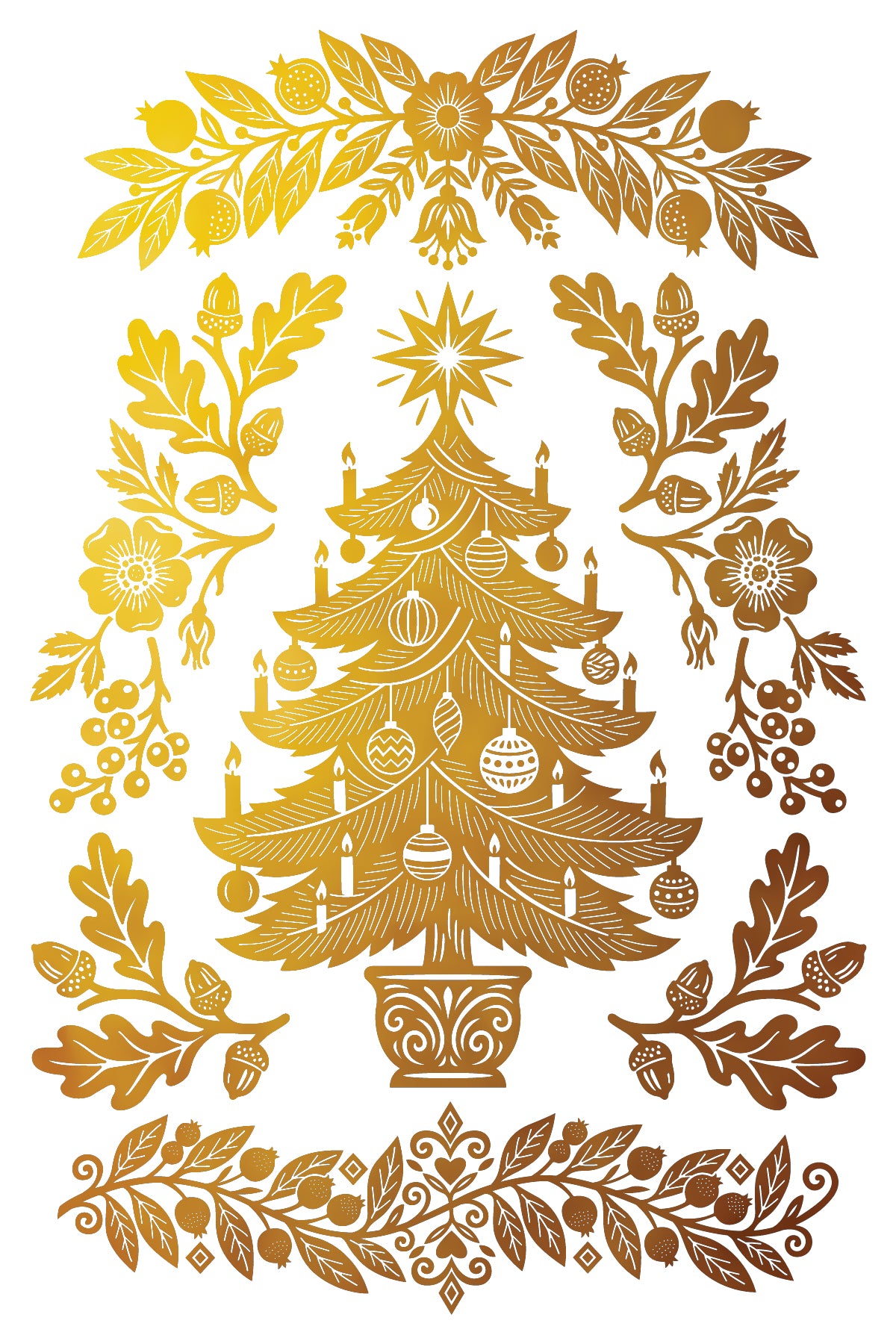 Angels Sing IOD Gilded Foil Transfer - Iron Orchid Designs