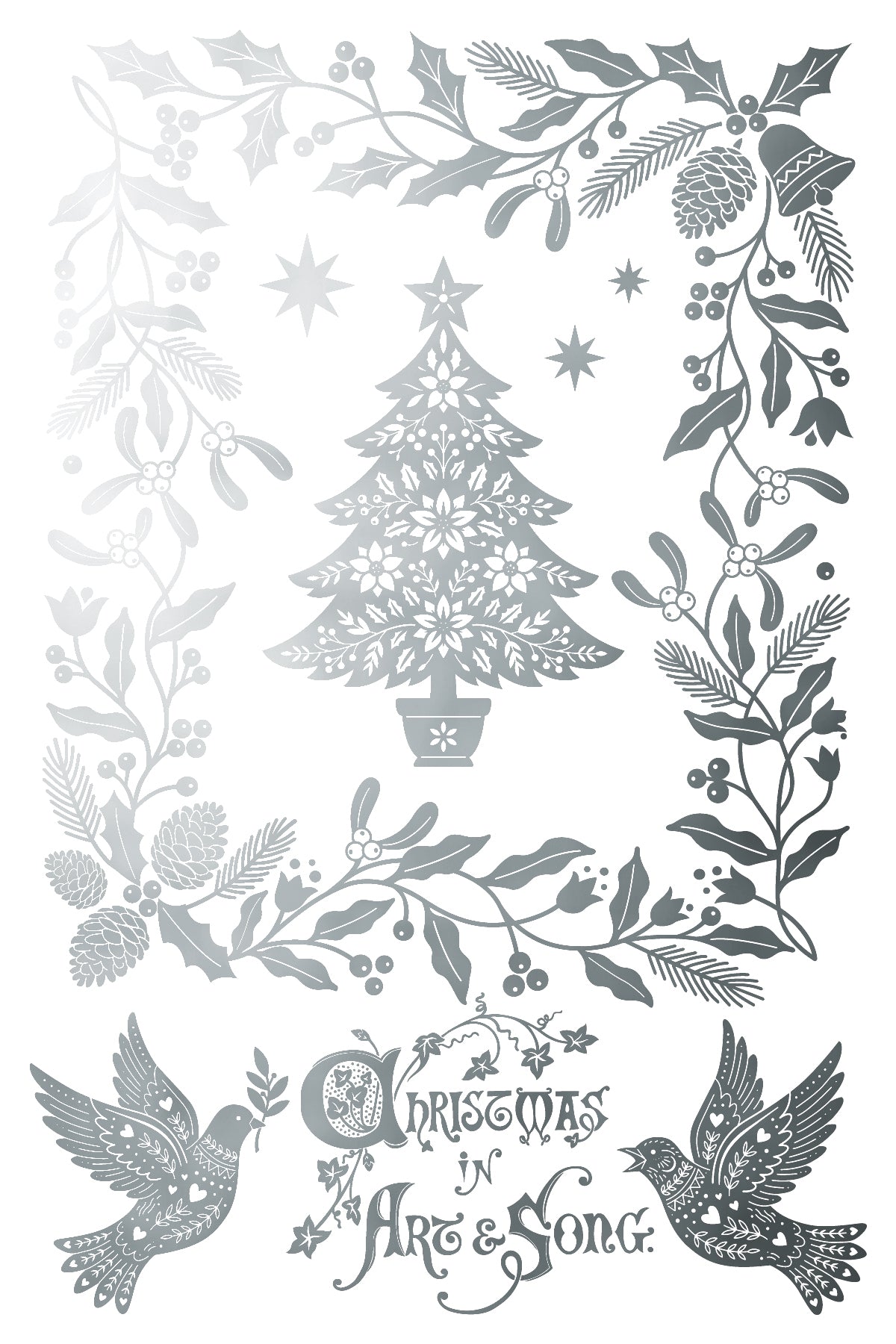 Angels Sing IOD Gilded Foil Transfer - Iron Orchid Designs