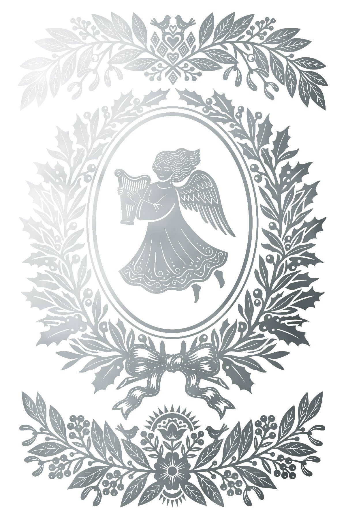 Angels Sing IOD Gilded Foil Transfer - Iron Orchid Designs