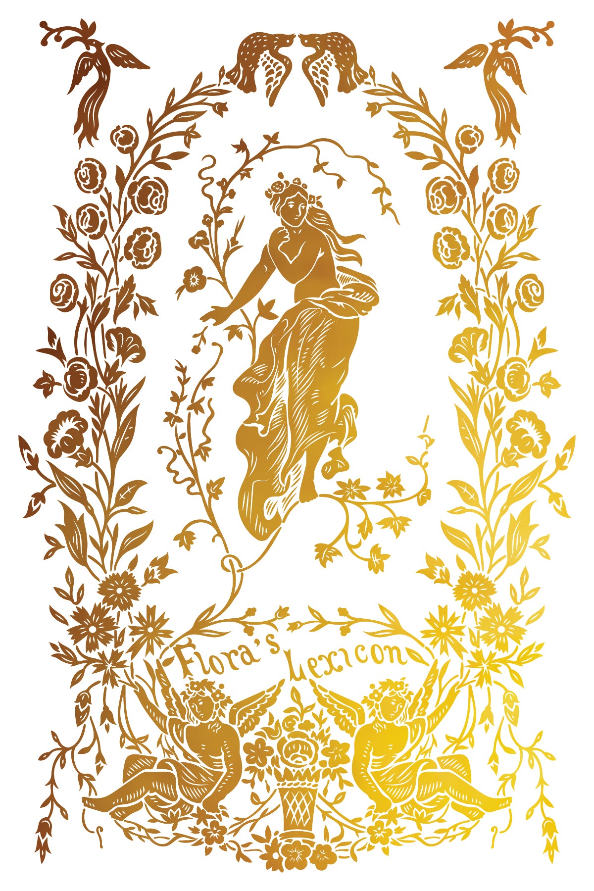 Athenaeum IOD Gilded Foil Transfer - Iron Orchid Designs