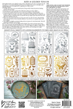 Load image into Gallery viewer, Papillon IOD Gilded Foil Transfer - Iron Orchid Designs