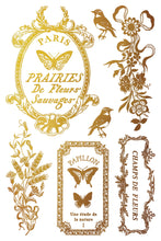 Load image into Gallery viewer, Papillon IOD Gilded Foil Transfer - Iron Orchid Designs