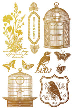 Load image into Gallery viewer, Papillon IOD Gilded Foil Transfer - Iron Orchid Designs
