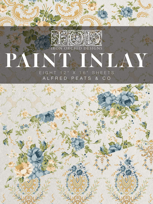 Alfred Peats & Co. IOD Paint Inlay - Iron Orchid Designs