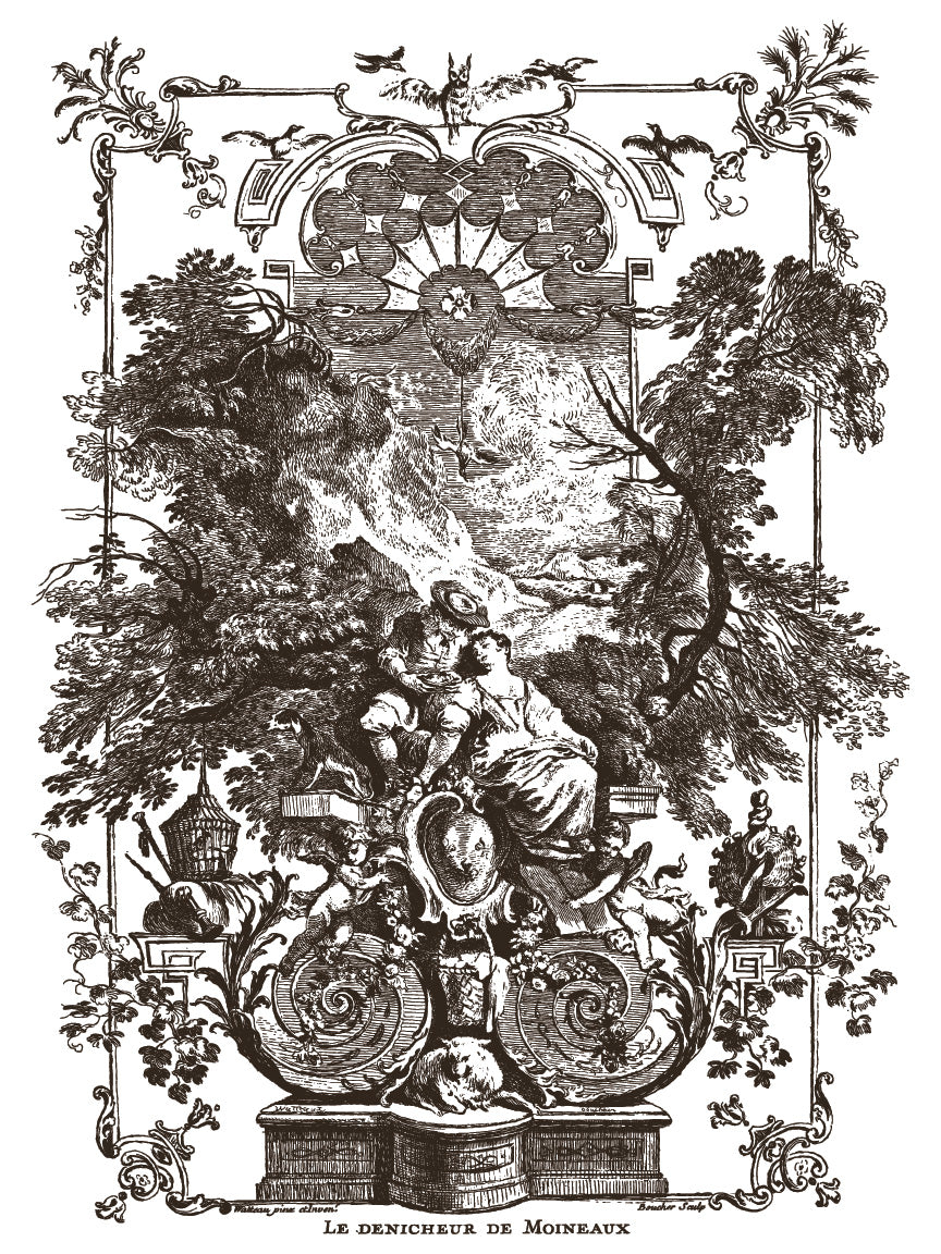 Hameau de la Reine IOD Paint Inlay - Iron Orchid Designs