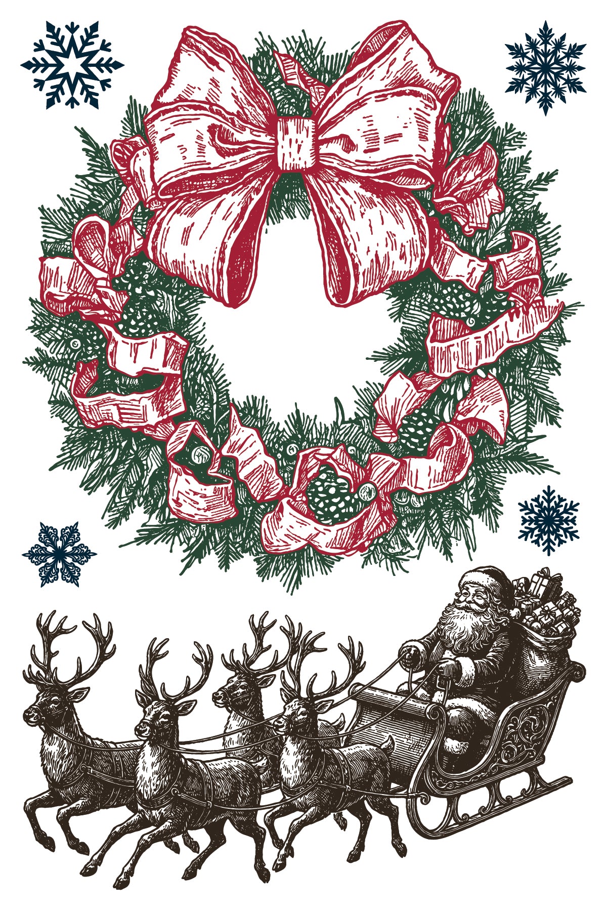 The North Pole Co. IOD Paint Inlay - Iron Orchid Designs