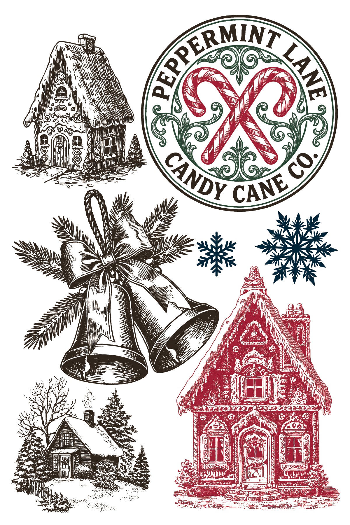 The North Pole Co. IOD Paint Inlay - Iron Orchid Designs
