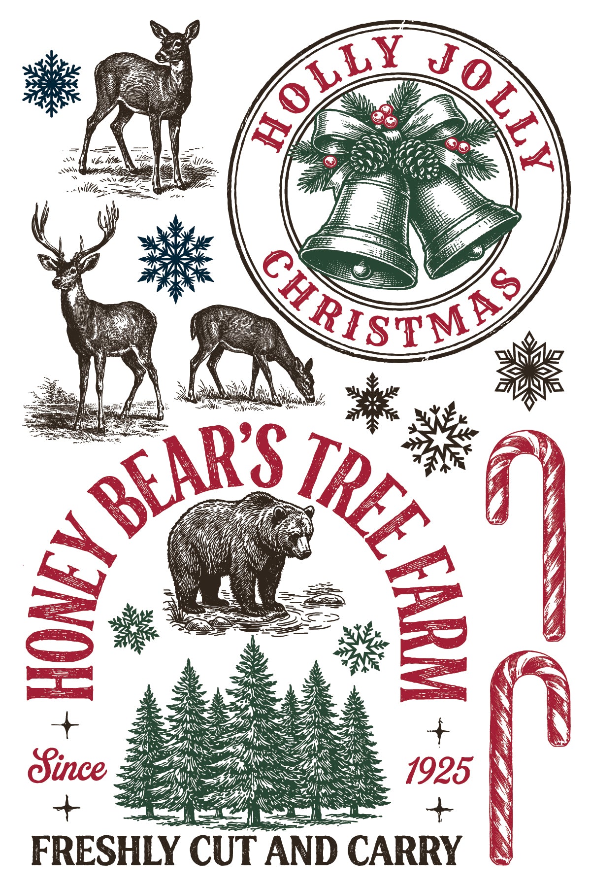 The North Pole Co. IOD Paint Inlay - Iron Orchid Designs
