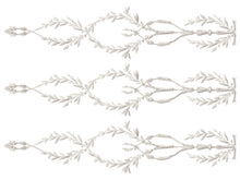 Load image into Gallery viewer, Decorative white branches on a light gray background