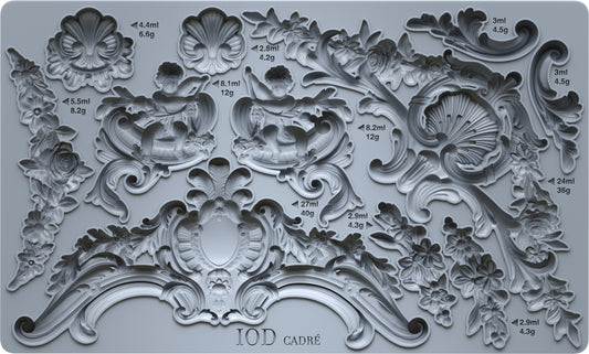 Cadré Mould by IOD - Iron Orchid Designs