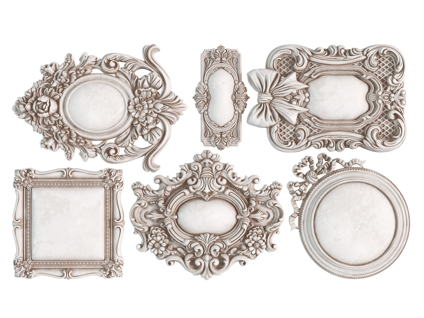 Frames 3 Mould by IOD - Iron Orchid Designs