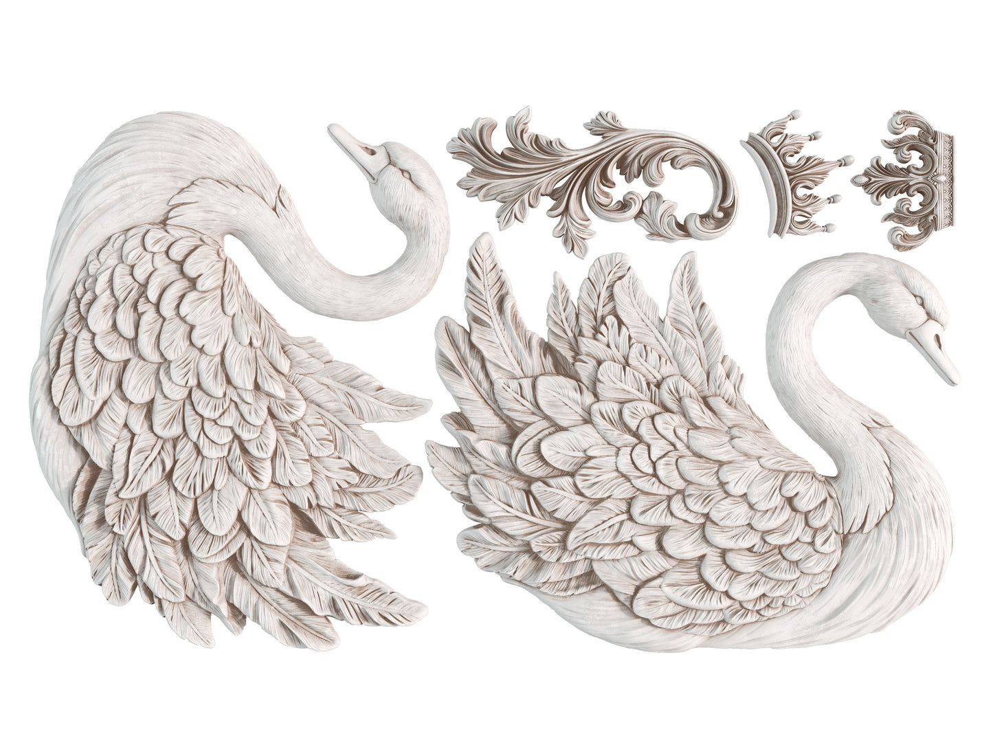Swan Mould by IOD - Iron Orchid Designs