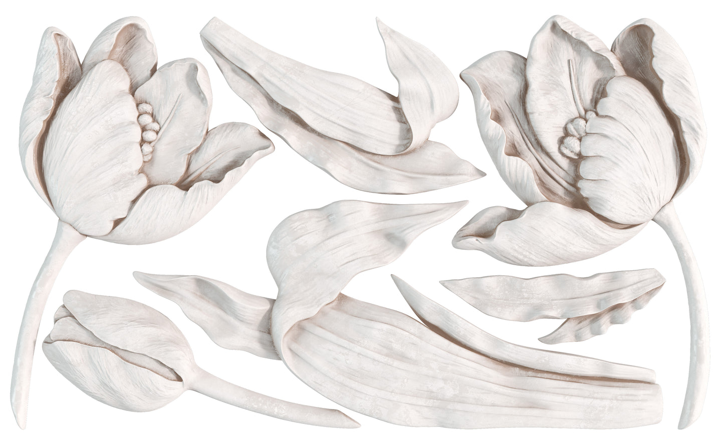 Tulips Mould by IOD - Iron Orchid Designs