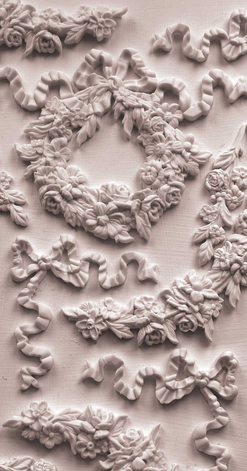 Wreaths and Swags Mould by IOD - Iron Orchid Designs