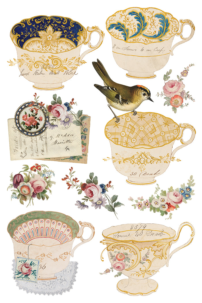 The Belgravia IOD Transfer - Iron Orchid Designs