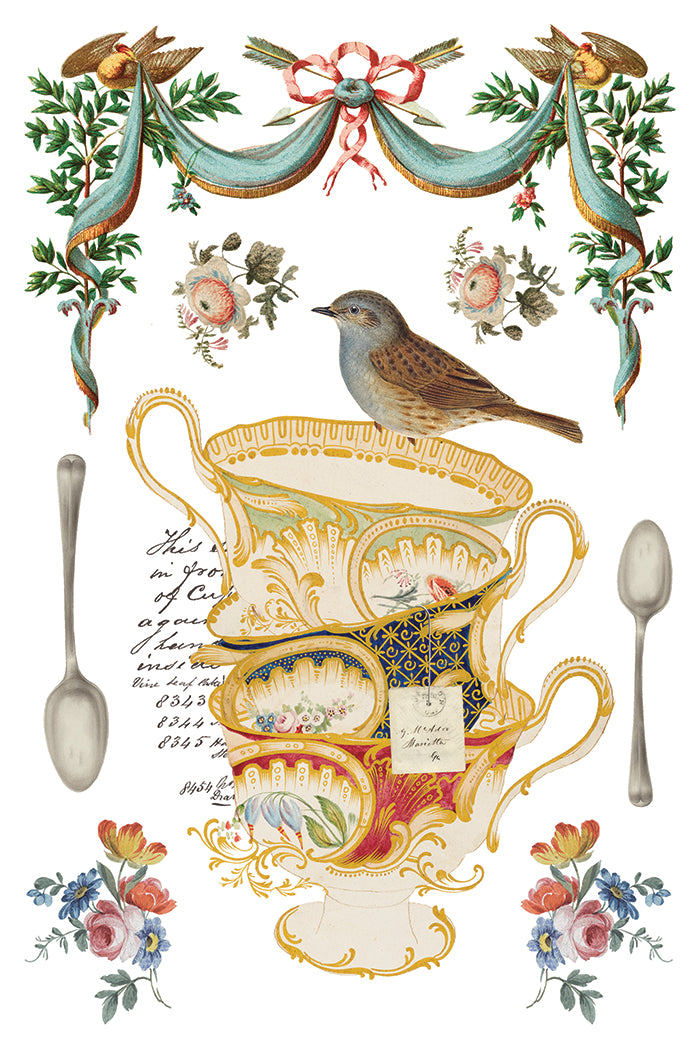 The Belgravia IOD Transfer - Iron Orchid Designs