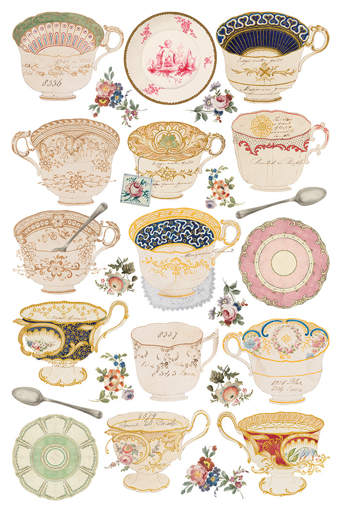 The Belgravia IOD Transfer - Iron Orchid Designs