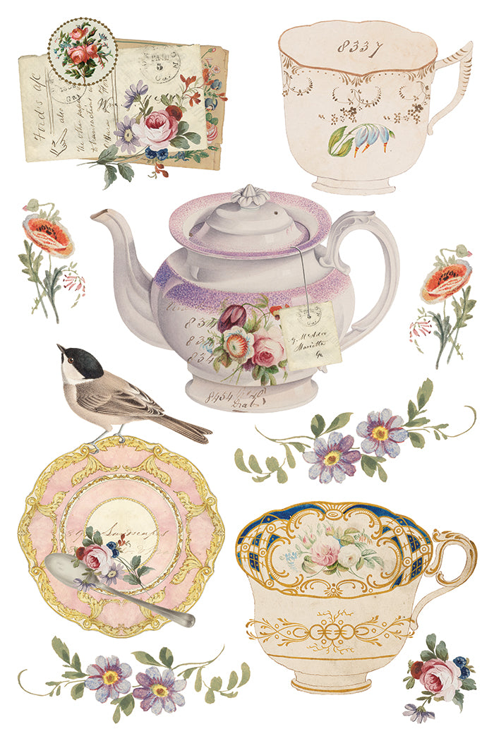 The Belgravia IOD Transfer - Iron Orchid Designs