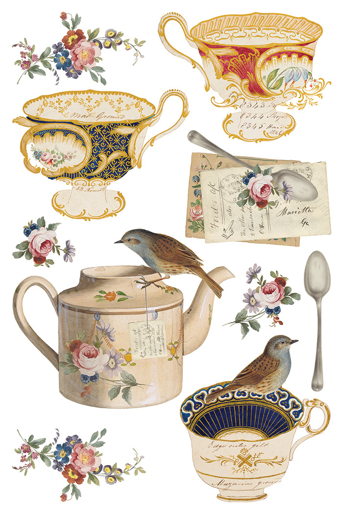 The Belgravia IOD Transfer - Iron Orchid Designs
