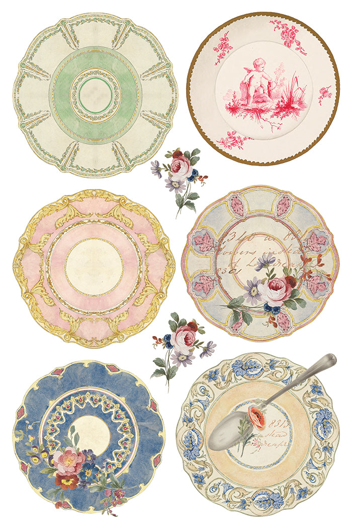 The Belgravia IOD Transfer - Iron Orchid Designs