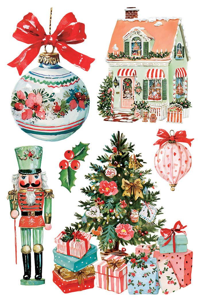 Darling Holiday IOD Transfer - Iron Orchid Designs *LIMITED EDITION*
