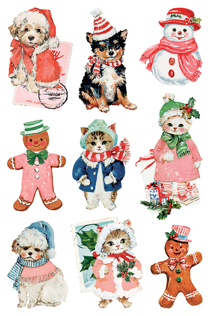 Darling Holiday IOD Transfer - Iron Orchid Designs *LIMITED EDITION*
