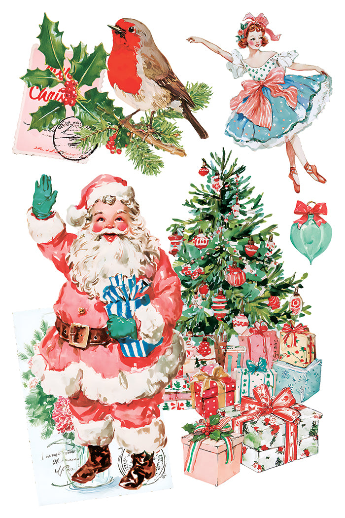 Darling Holiday IOD Transfer - Iron Orchid Designs *LIMITED EDITION*