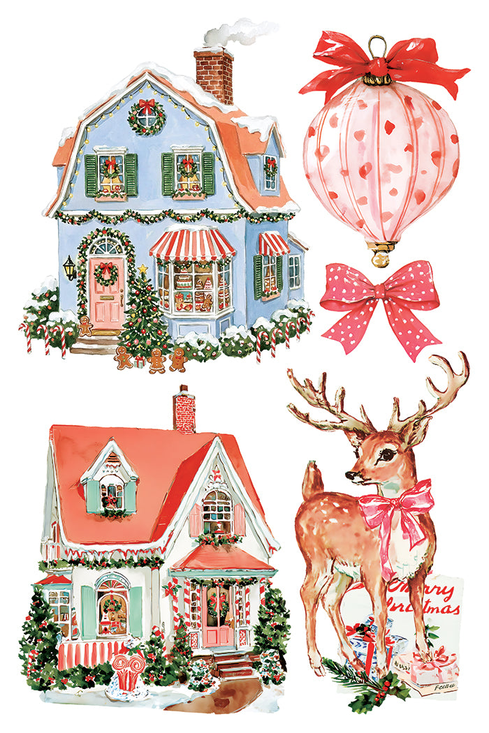Darling Holiday IOD Transfer - Iron Orchid Designs *LIMITED EDITION*