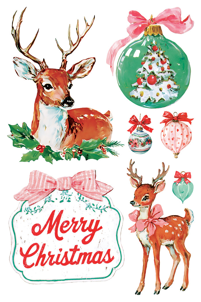 Darling Holiday IOD Transfer - Iron Orchid Designs *LIMITED EDITION*