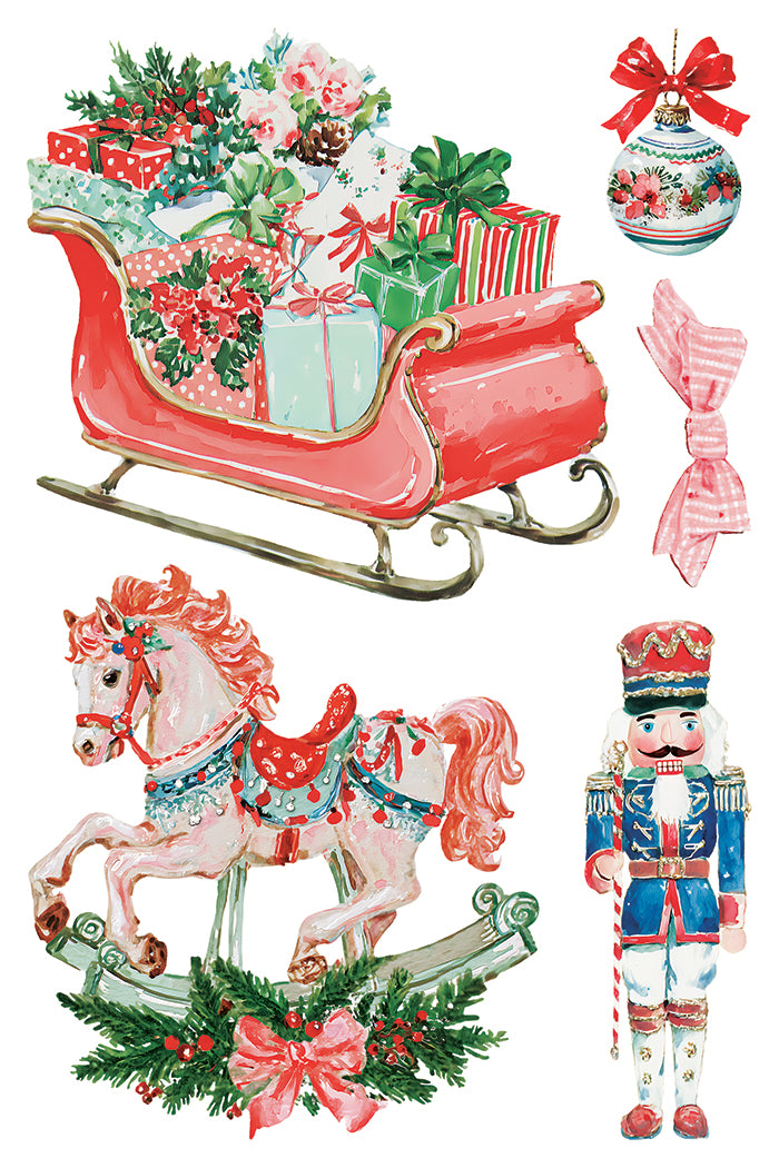 Darling Holiday IOD Transfer - Iron Orchid Designs *LIMITED EDITION*