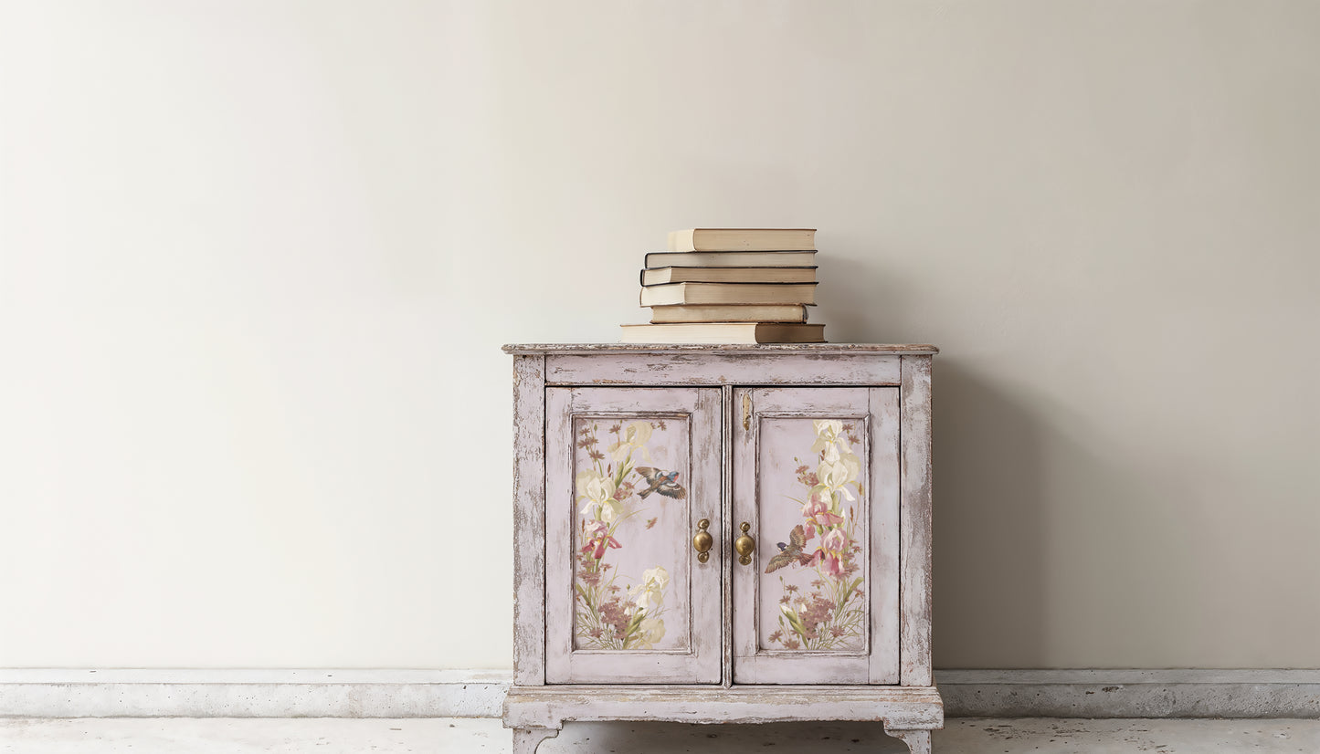 Flowers By The Poets IOD Transfer - Iron Orchid Designs