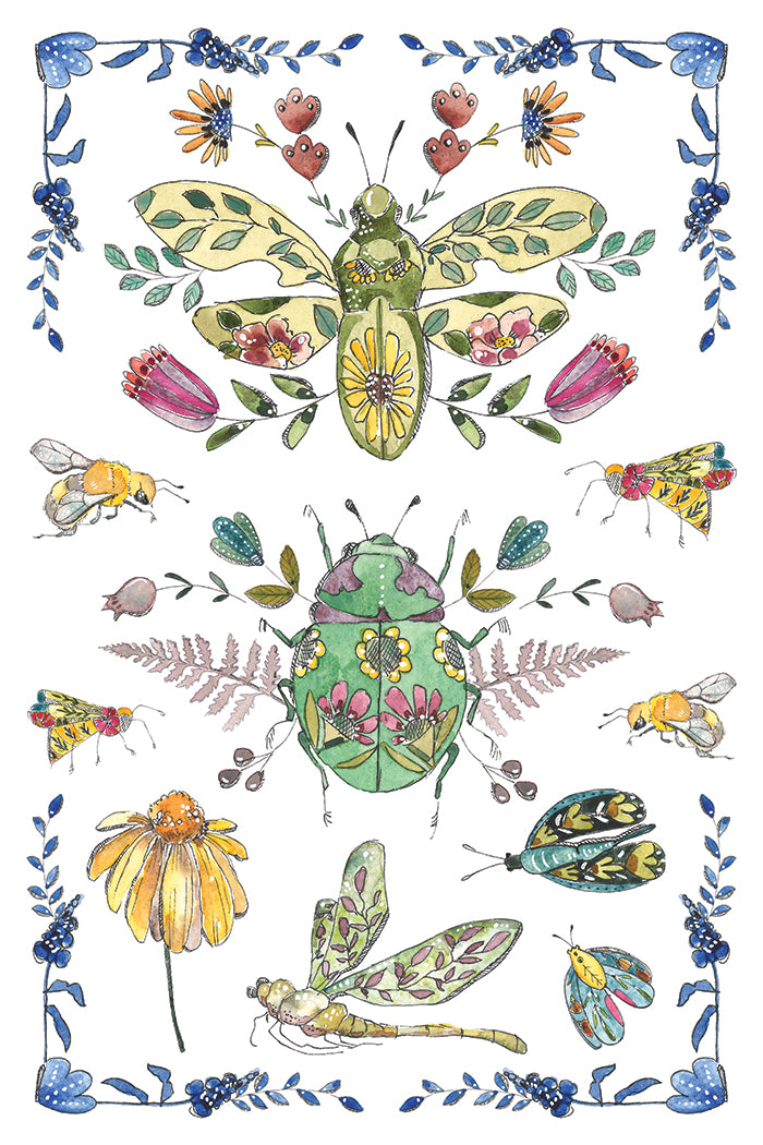 Fern Fables IOD Transfer - Iron Orchid Designs
